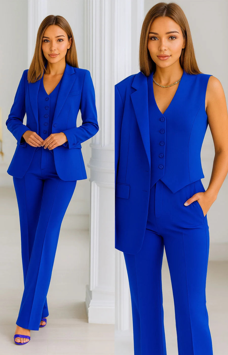 Cherry | Three-Piece Waistcoat Suit