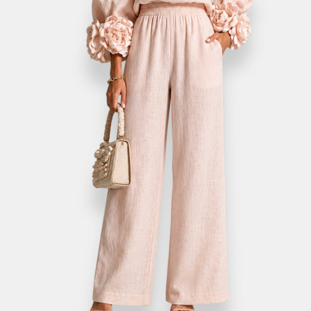 Charlene™ Floral Appliqué Two-Piece Set