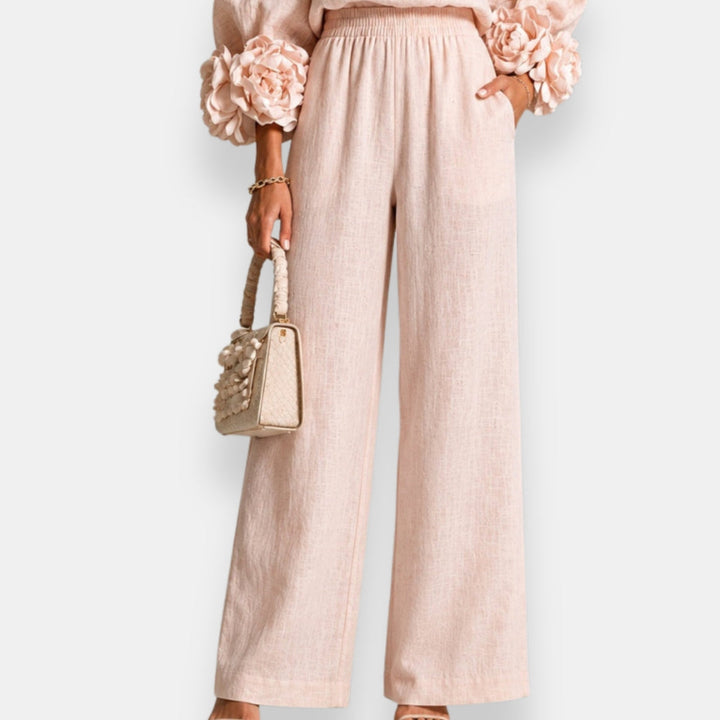 Charlene™ Floral Appliqué Two-Piece Set