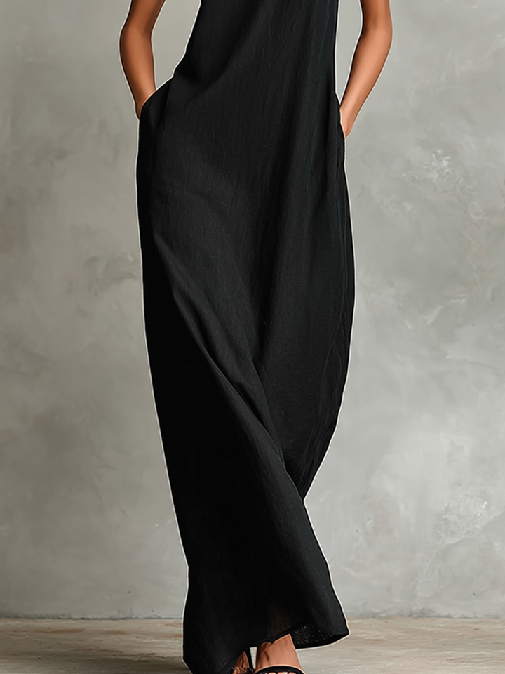 Chiara | High-Neck Maxi Dress