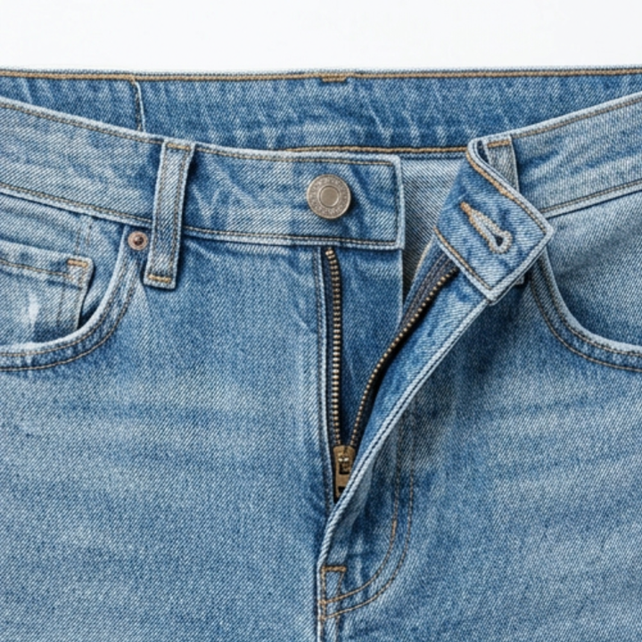 Wearbella – Women's Frayed Hem 7/8 Jeans
