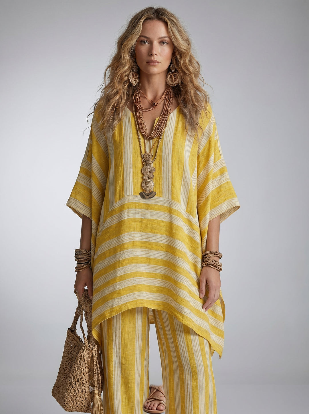Ana | Elegant Linen Two-Piece Set