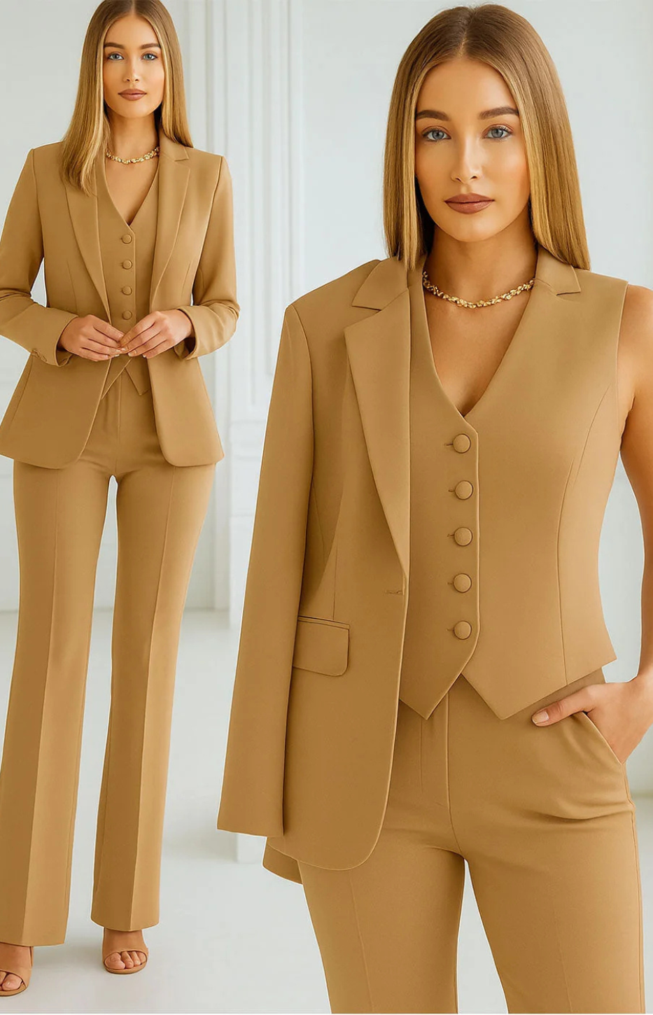 Cherry | Three-Piece Waistcoat Suit
