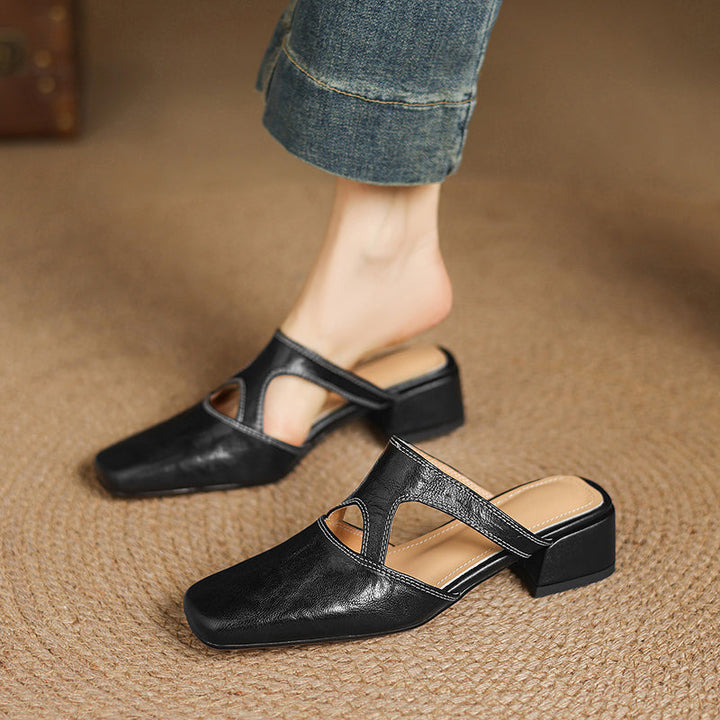 Dessa | Vegan Leather Mules
