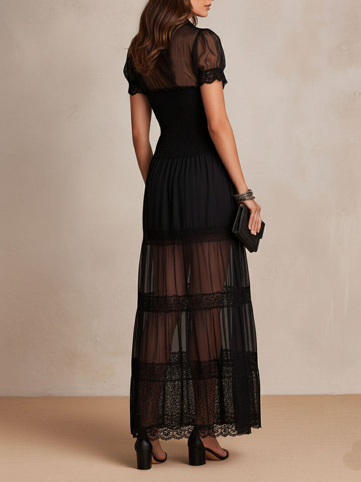Gracie | Elegant Lace Maxi Dress