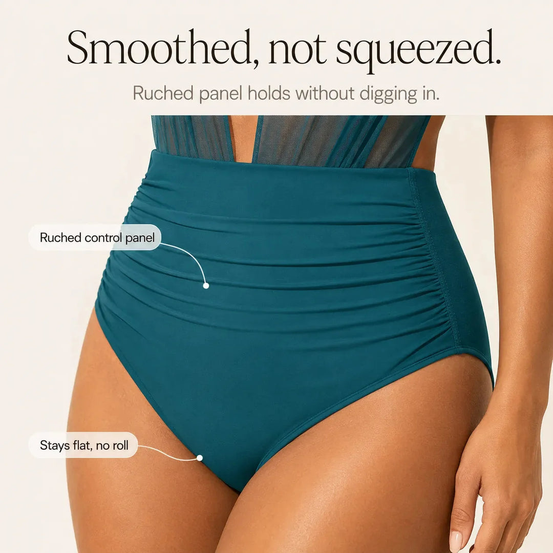 Vayara | Halter Tummy-Control Swimsuit