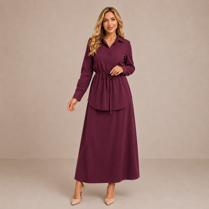 Kornelia | Blouse & Skirt Set