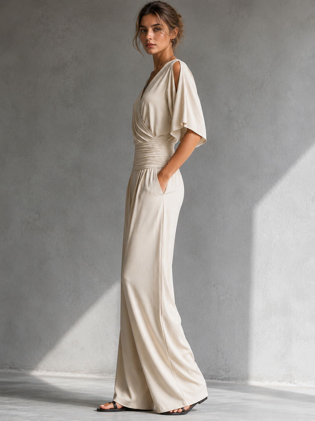 Gerika | Elegant Wrap Jumpsuit