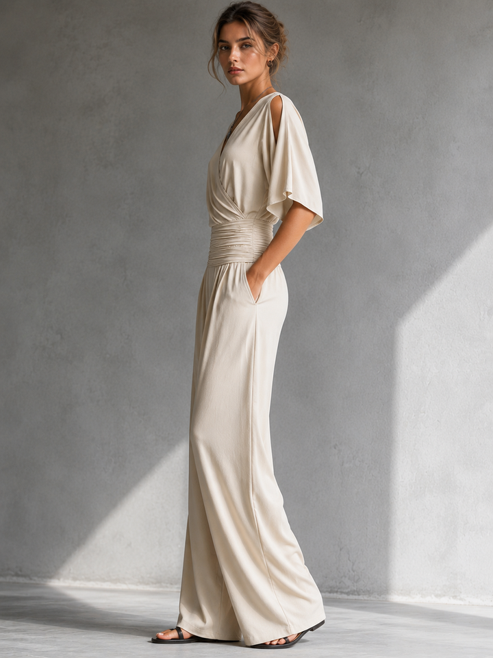 Gerika | Elegant Wrap Jumpsuit
