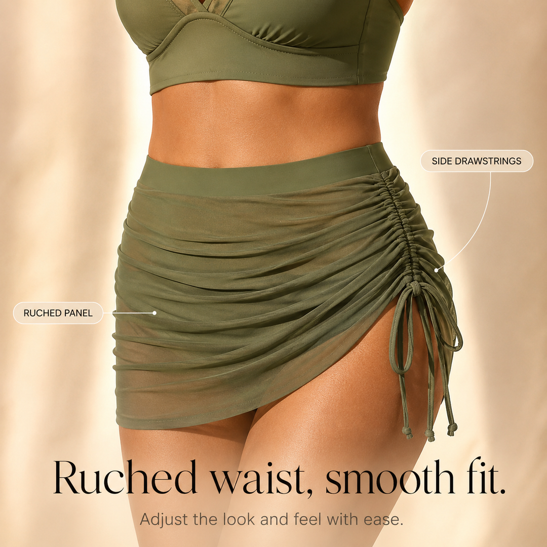 Solivia | High-Waist 3-Piece Swim Set