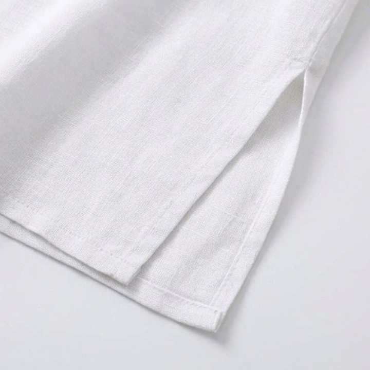 Lunavia – Women's Flowy Linen-Style Maxi Dress