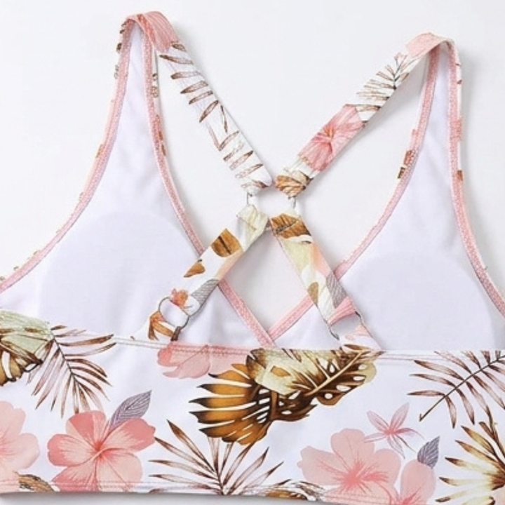 Marivela – Tummy-Flattering Wrap Bikini Set