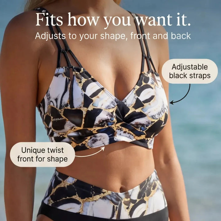 Marella | Marble Print Bikini