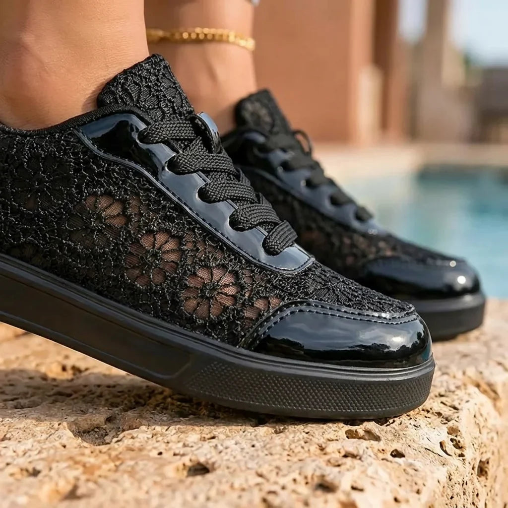 Clara | Lace-Up Trainers