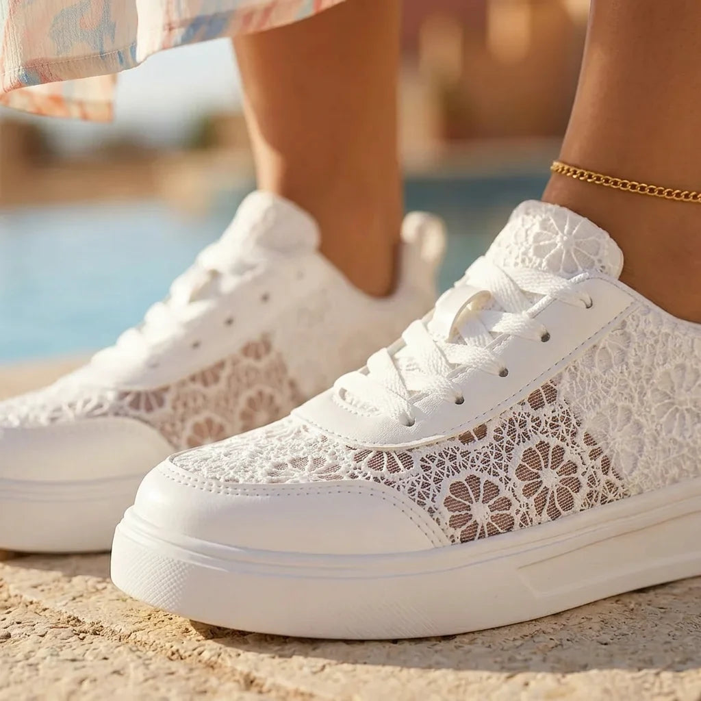 Clara | Lace-Up Trainers