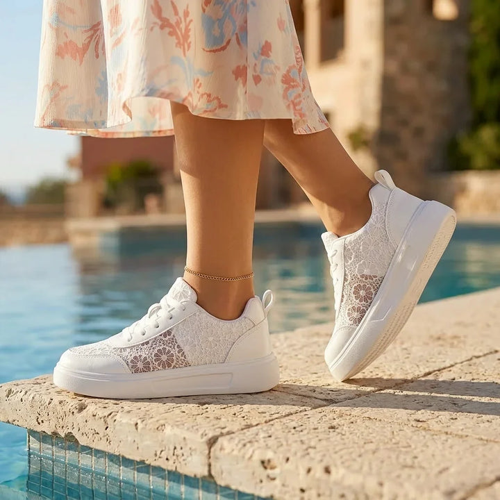 Clara | Lace-Up Trainers