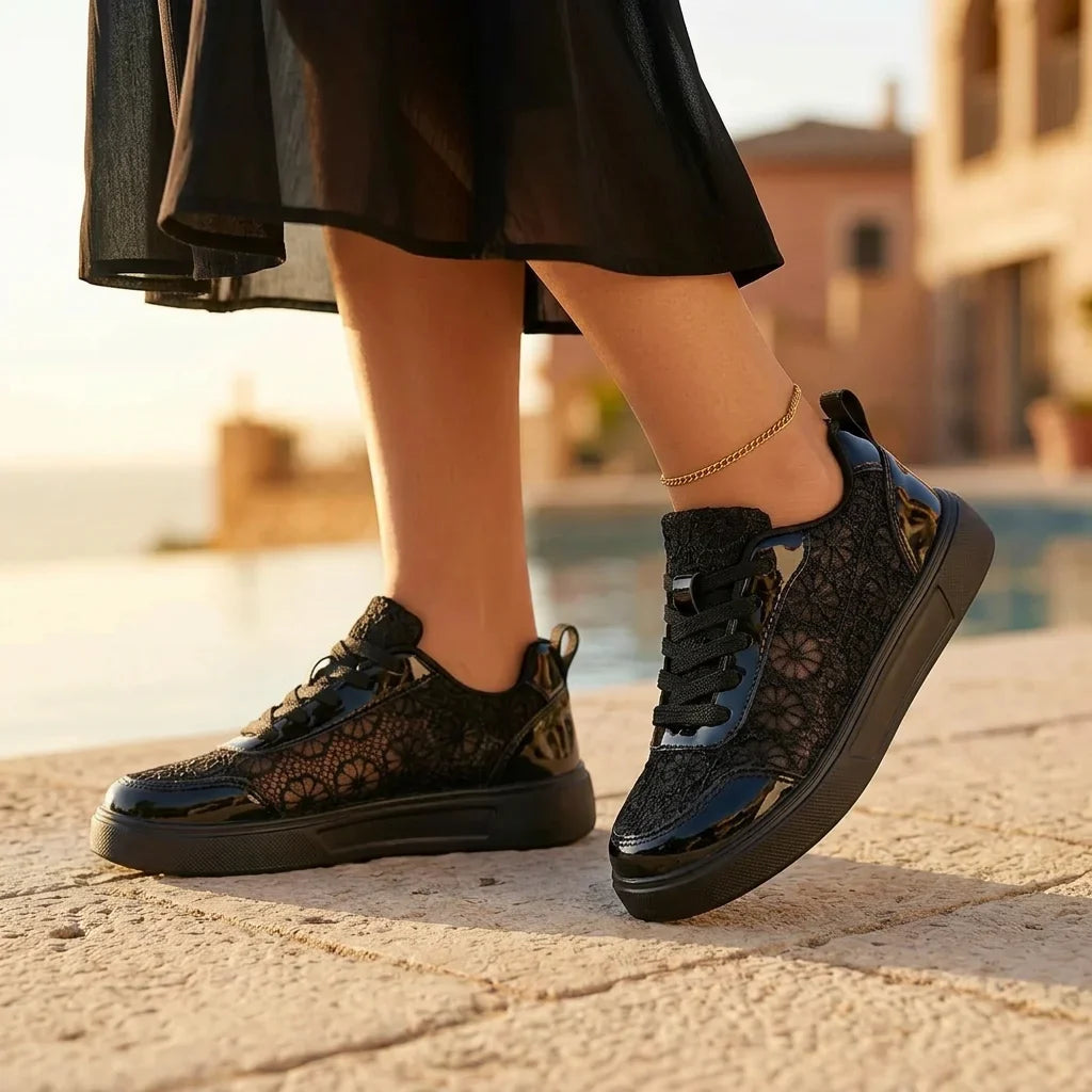 Clara | Lace-Up Trainers