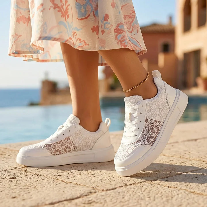 Clara | Lace-Up Trainers