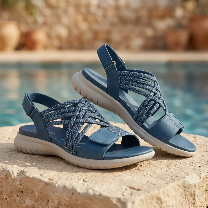 Levila | Woven Strap Sandals