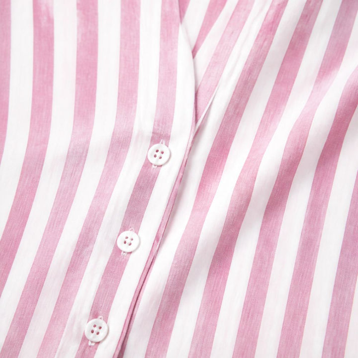 Marena | Striped Shirt Dress