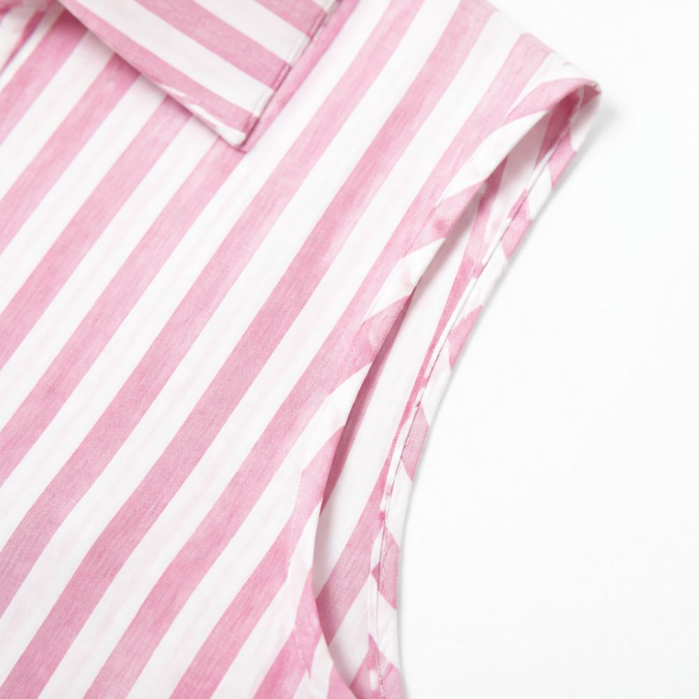 Marena | Striped Shirt Dress