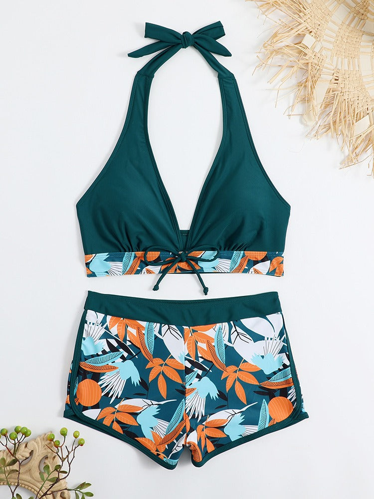 Yara | Halter Bikini with Shorts