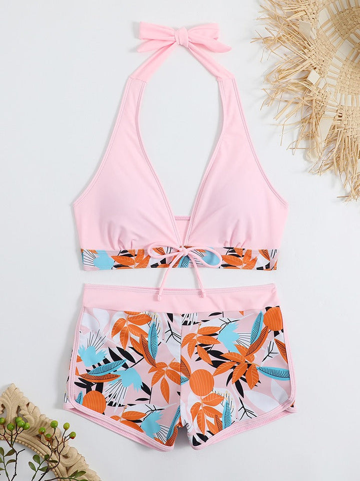 Yara | Halter Bikini with Shorts