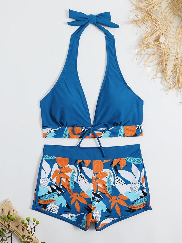Yara | Halter Bikini with Shorts