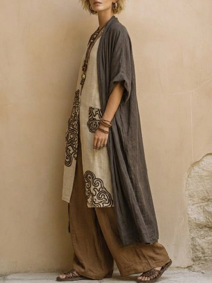 Marisol™ | Three-Piece Set with Tribal Print