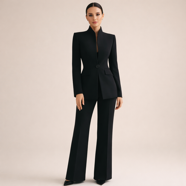 Vessia | Tailored Wide-Leg Suit