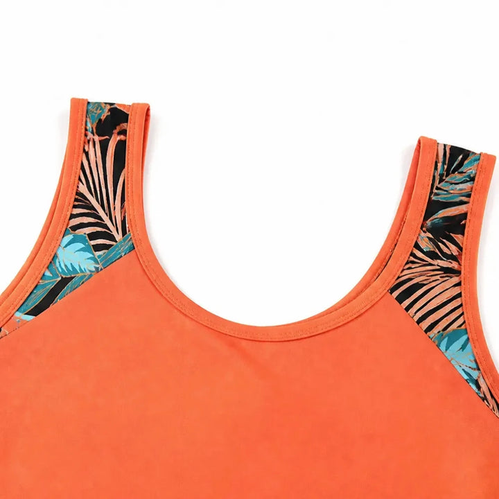 Solvea | Colourblock Tankini Set
