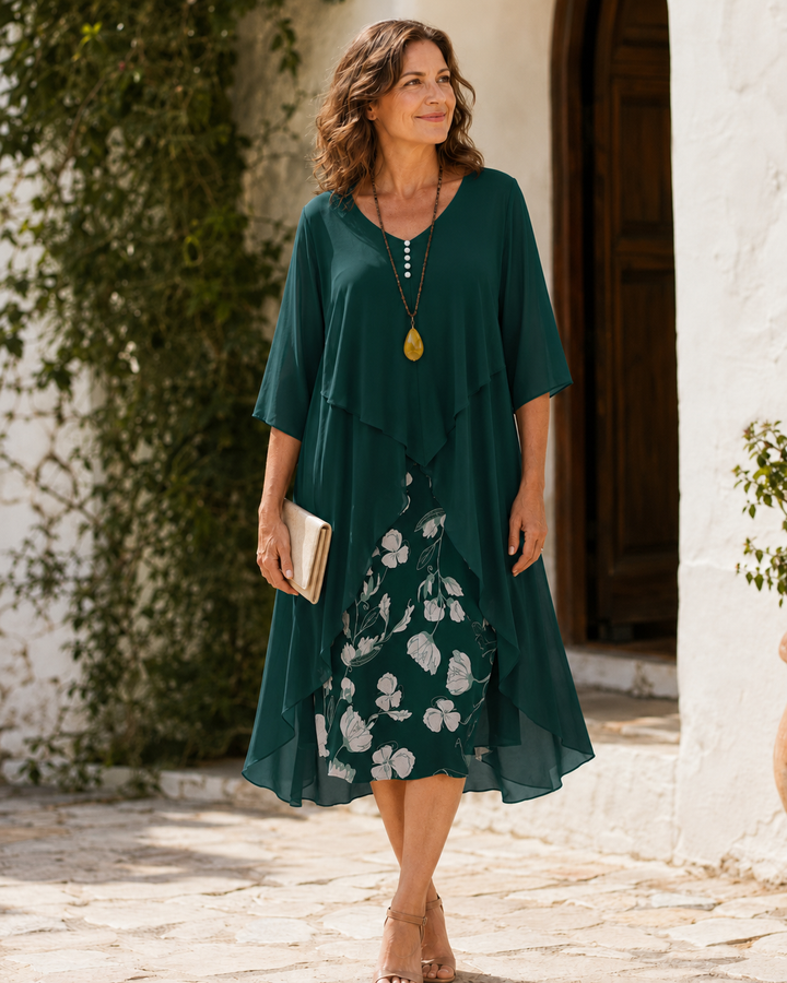 Odette | Tiered Layered Maxi Dress