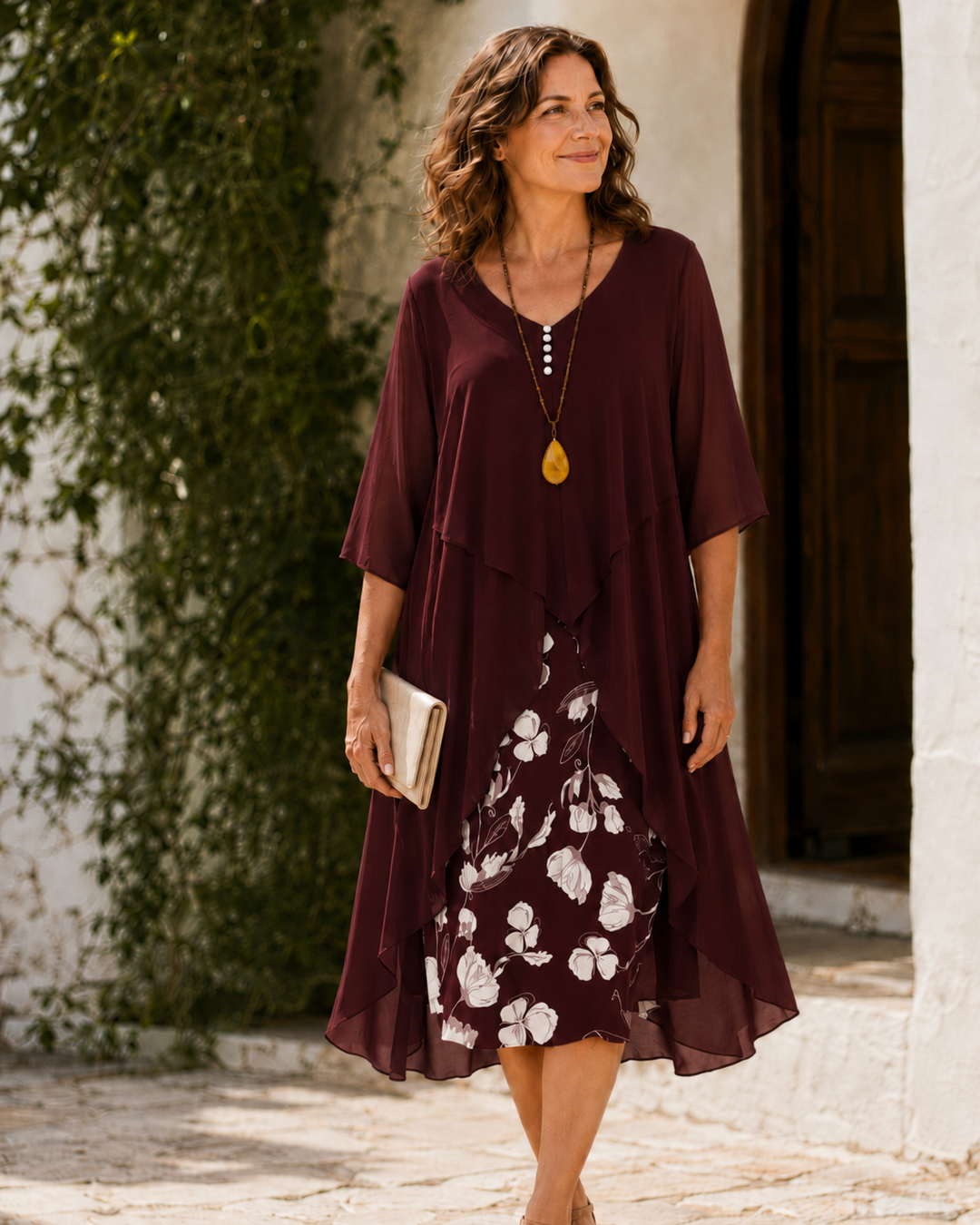 Odette | Tiered Layered Maxi Dress
