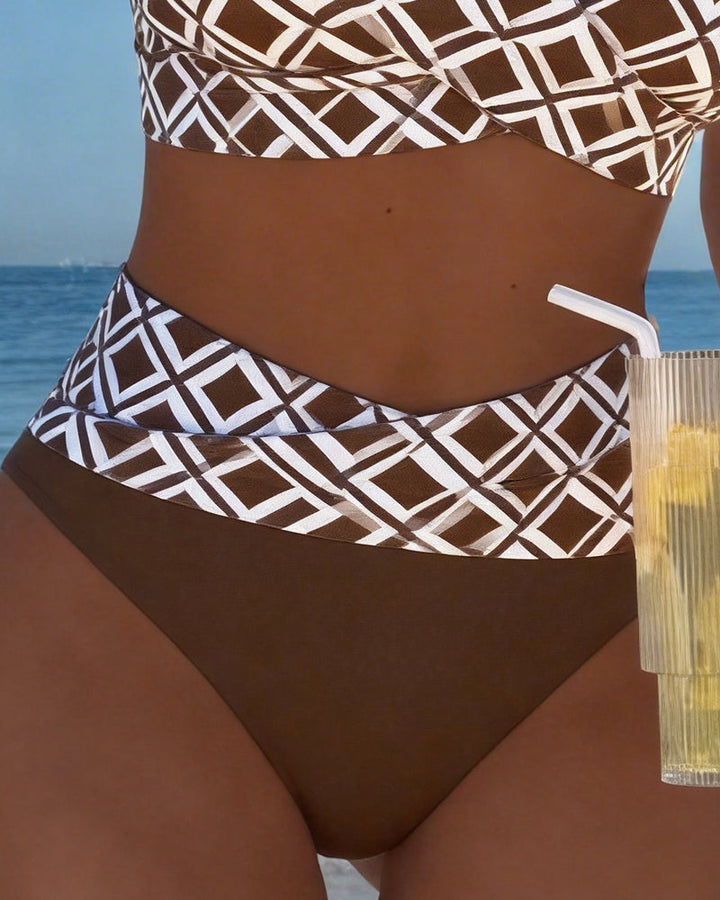 Letícia | Diamond-Print Bikini