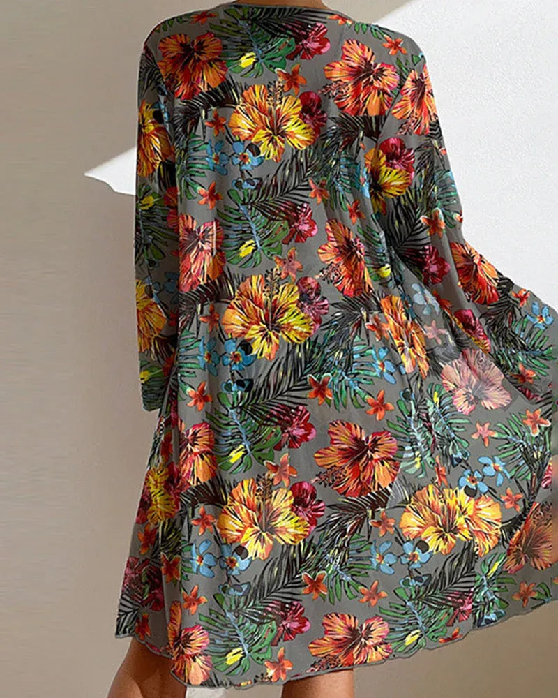 Samoa | Tropical Bikini Set with Kimono