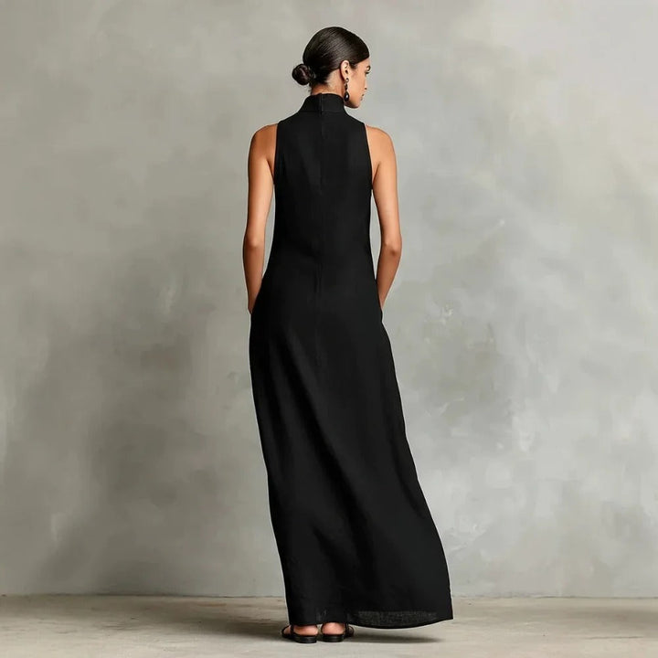 Ardith™ High Neck Sleeveless Maxi Dress