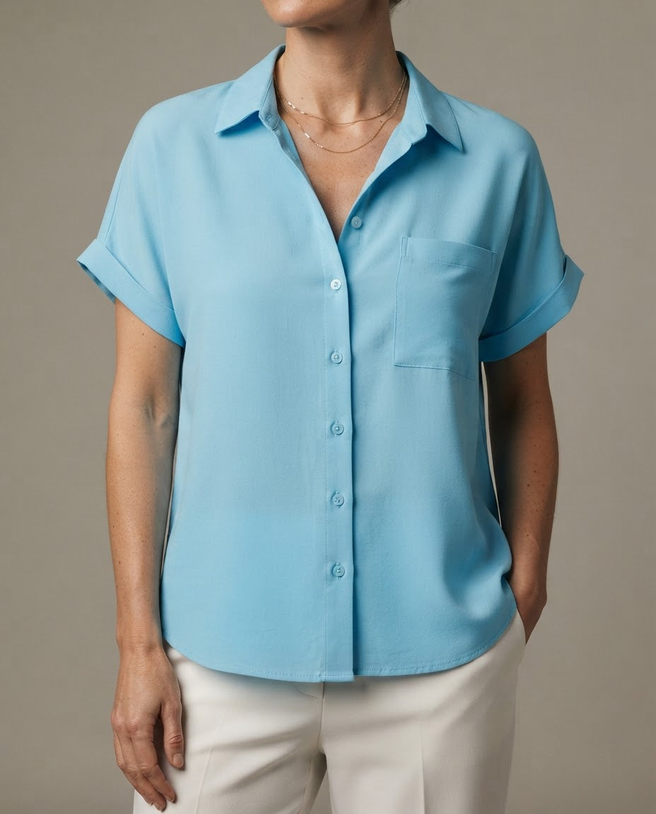 Gustie | Relaxed Short Sleeve Shirt