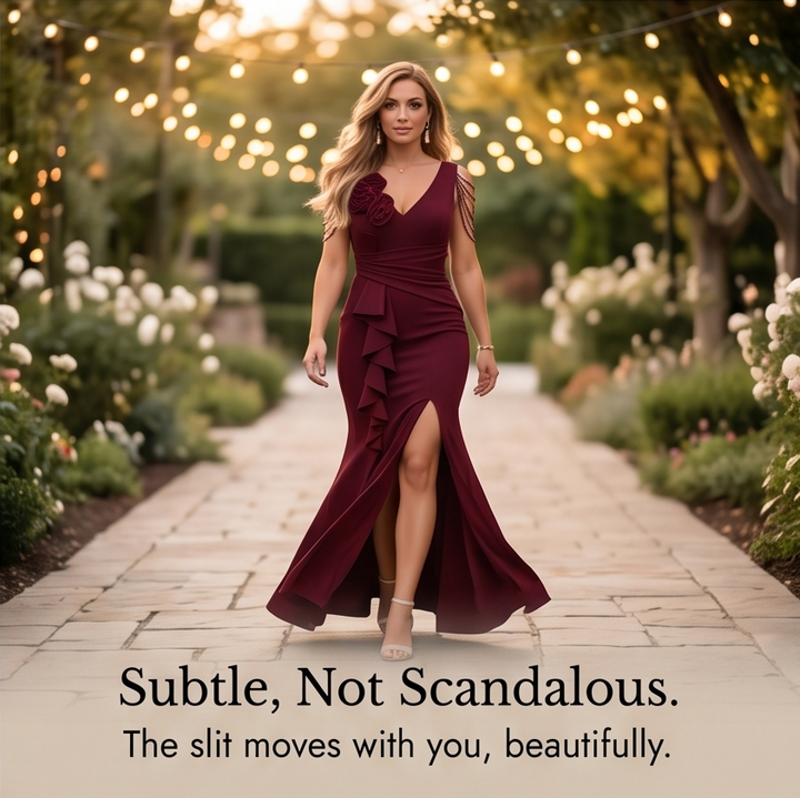 Roselani | Rosette Mermaid Gown