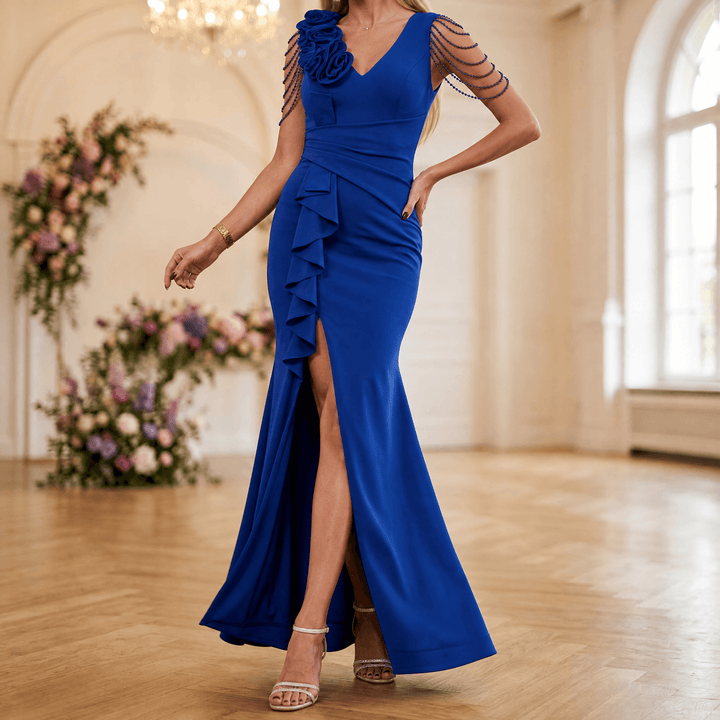 Roselani | Rosette Mermaid Gown