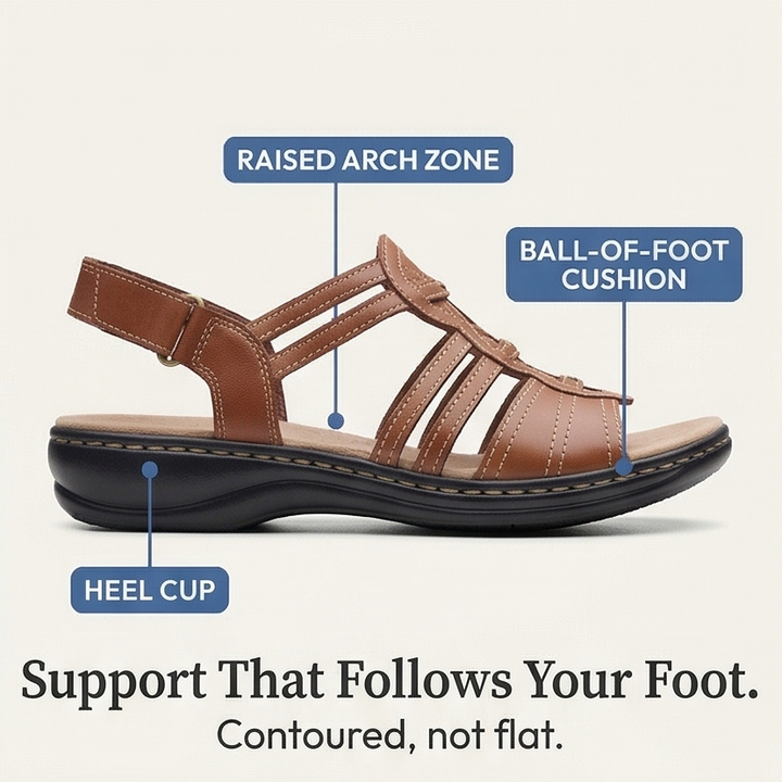 Solvana | Woven Arch Support Sandals